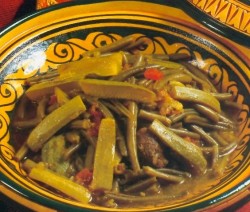 Tajine met sperzieboontjes