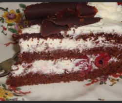 Schwarzwalder kirschtorte taart