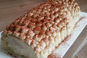 Tiramisu Cake roll