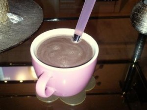 Zelfgemaakte chocolademelk