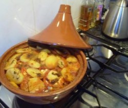 Tajine met Dorade