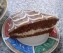 Chococake gevuld met slagroom