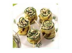 Courgetterolletjes met tonijn