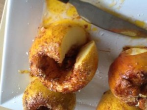 Gebakken appel um qutaibah style
