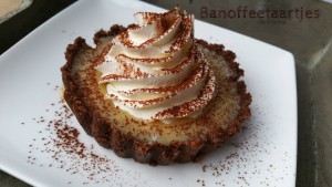 Banoffee taartjes - taartjes met banaan en karamel