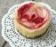 Mini-cheesecakes met frambozenswirl